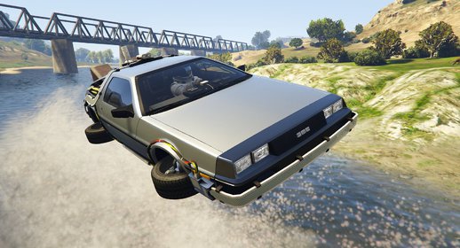 Delorean DMC12 / BTTF2 / Flying (3in1) [Add-On]