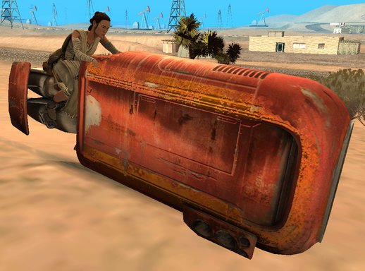 Rey Speeder From Star Wars 7