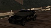 2016 Ford Explorer Red County Sheriff's Office