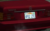 Real 90s License Plates v2.1 IMPROVED (16.10.2016)