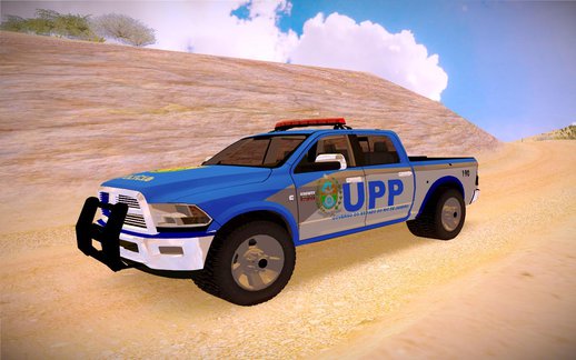 Dodge Ram 2008 Police Pmerj Upp Police Of Rio De Janeiro V2