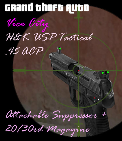 H&K USP Tactical .45 ACP Black 1.1