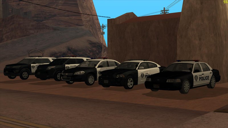 Gta San Andreas Local Police Pack Mod Gtainside Com