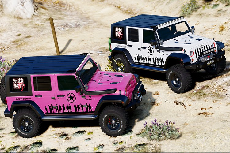 GTA 5 2014 Jeep Wrangler Rubicon [Add-On / Replace] Mod 