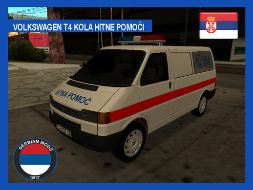 Volkswagen T4 Kola Hitne Pomoći