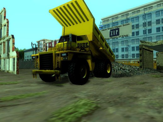 Realistic Dumper Truck