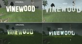 Vinewood Sign From GTA V 3.0 Final