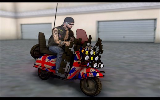 GTA V Pegassi Faggio (DLC Bikers)