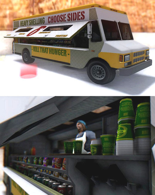 GTA V Brute Taco Van