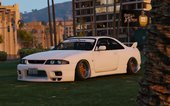 Nissan GTR R33 Stanced