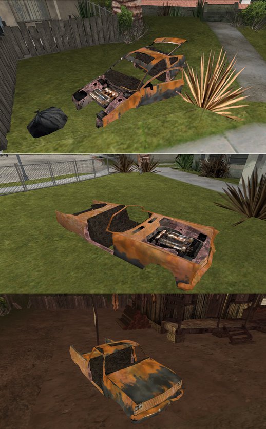 Wreck Cars From GTA IV