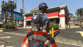 Captain America Modern Soldier + Shield [Add-on Ped]