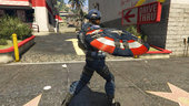 Captain America Modern Soldier + Shield [Add-on Ped]