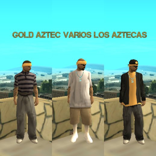 Gold Aztec Varios Los Aztecas Skin