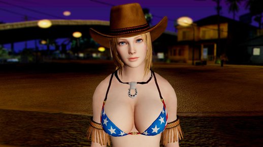 Dead Or ALive 5 Tina Cowgirl with Pants