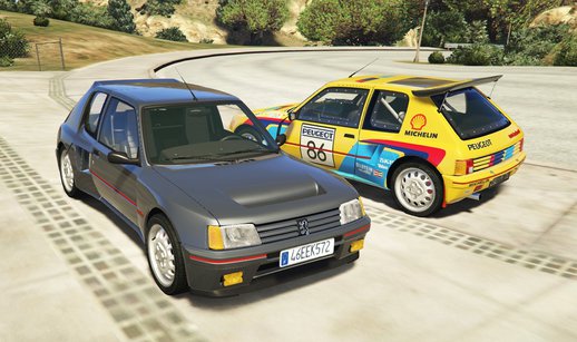 Peugeot 205 Turbo 16 & Rally (2in1) [Add-On | Tuning | Livery]