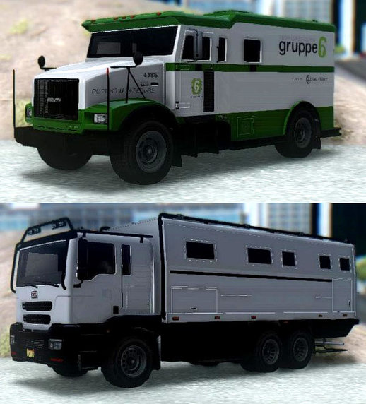 GTA V Brute Stockade & MTL Brickade