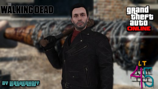 Negan from The Walking Dead (GTA Online Style)