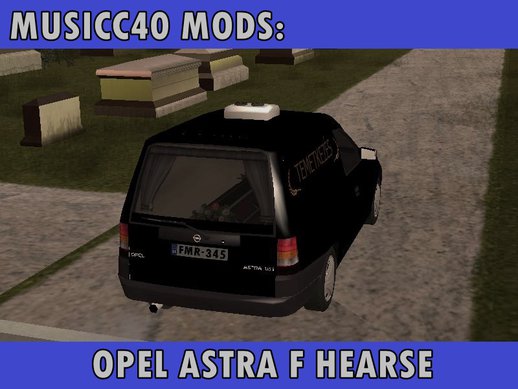 Opel Astra F Halottaskocsi (Hearse)