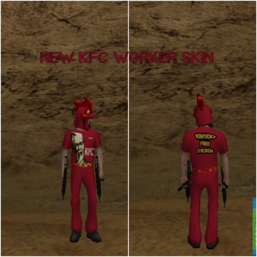 KFC Worker Skin