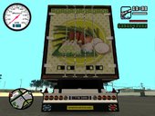 Green Scania R620 & Putu McBamboo Trailer
