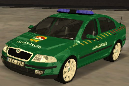 Skoda Octavia Határőrség