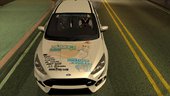 Ford Focus RS 2017 Kirisaki Chitoge Itasha