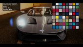 Car Color Sets 