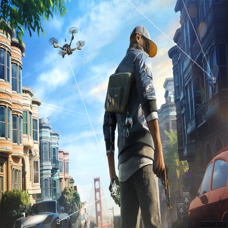 Watch dogs living city