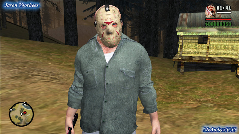 Gta San Andreas Jason Voorhees Part Iii From Friday The 13th Mod
