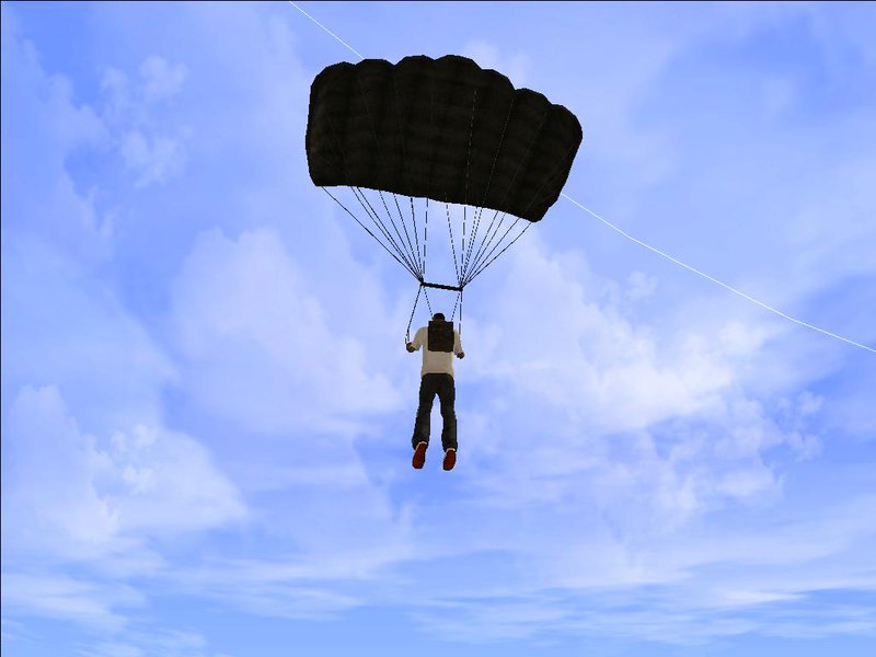 Parachute HQ para GTA San Andreas