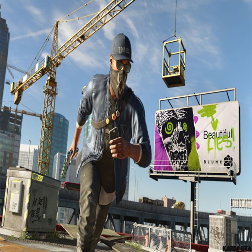 Watch Dogs 2 Menu and Loadscreen