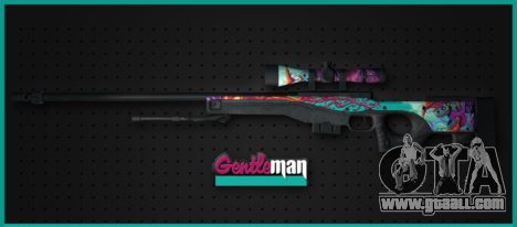 AWP from CS GO Gentleman for GTA Sa