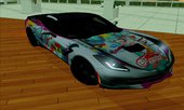 2014 Chevrolet Corvette Z51 C7 - GOODSMILE Racing & TeamUKYO Hatsune Miku