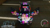 Madza RX-8 Itasha Kokone Ver Snow & Dry