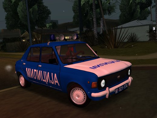 Zastava 1100 Milicija ( Blue )