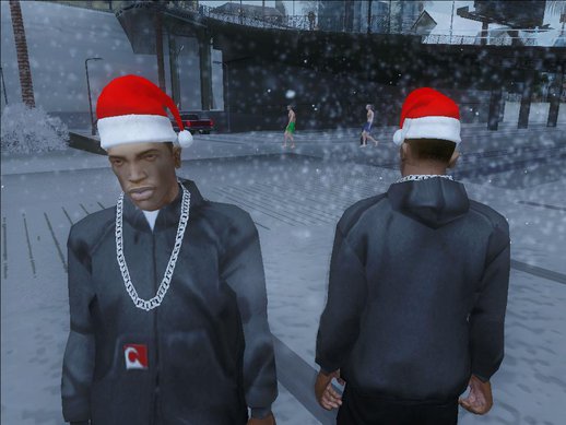 Santa Hat For Cj From The Sims 3