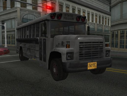 Driver Parallel Lines Prison Bus (Damaged)