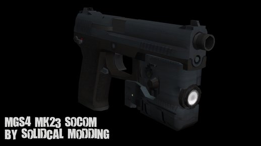 Metal Gear Solid 4's MK 23 Socom