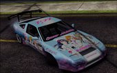 Nissan Bensopra 380SX LL Snow Halation Itasha