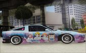 Nissan Bensopra 380SX LL Snow Halation Itasha