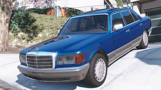 1990 Mercedes-Benz 560sel w126 [Add-On / Replace | Animated]