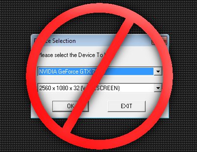 Skip Device Selection Window