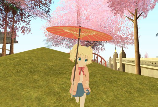 Alice Cartelet + Umbrella (Kin-iro Mosaic)