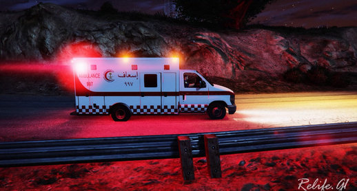 Ambulance Saudi Arabia - الهلال الاحمر السعودي