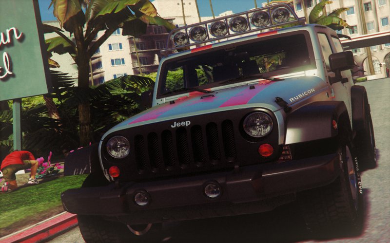GTA 5 2012 Jeep Wrangler [HQ] Mod 