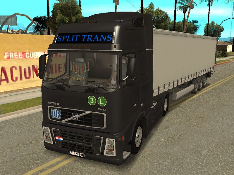 Gta San Andreas Volvo Fh12 Mod - Gtainside.com