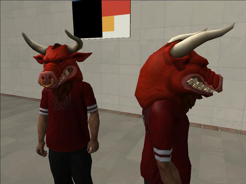 Gta San Andreas Bullworth Academy Mascot Mask From Bully Scholarship Edition Mod