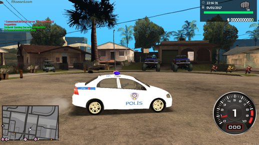 Chevrolet Aveo Turkish Police Turk Polisi TR