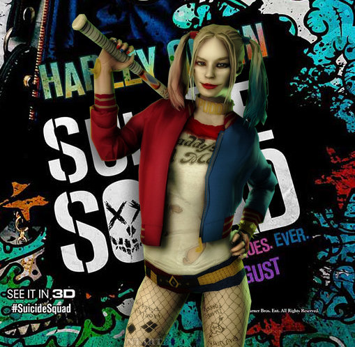 Skin Harley Quinn + Bat